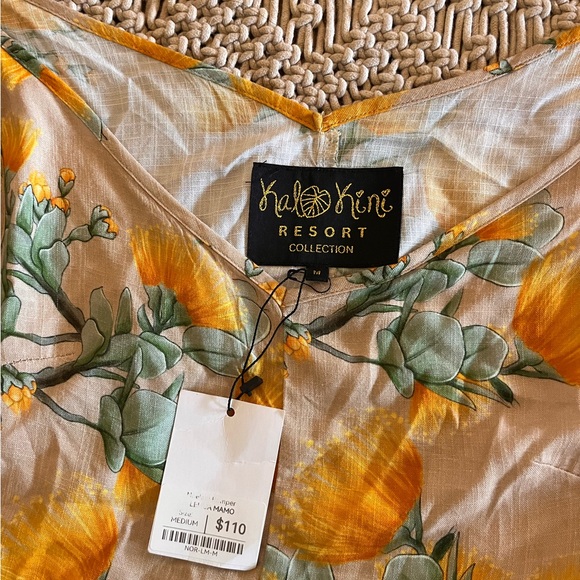 KALOKINI Noelani Jumpsuit in “LEHUA MAMO” - Picture 3 of 3